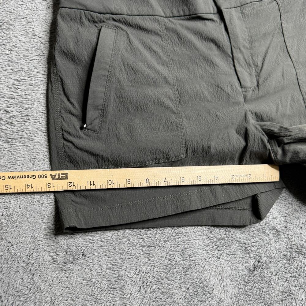 Athleta Trekkie North Shorts Womens 14 Gray Outdoor Hiking Nylon Stretch Gorp - Picture 4 of 10